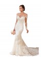 Long Sleeves Maermaid Sweetheart Lace Wedding Dress Brisbane