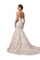 Open Back Mermaid Tulle Wedding Dress with Lace Bodice Brisbane