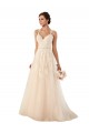 Sweetheart A-Line Tulle Wedding Dress with Lace Illusion Back Brisbane