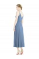Short Tea Length Chiffon Bridesmaid Dress Brisbane