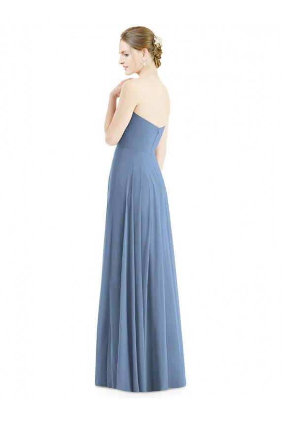 Strapless Sweetheart Chiffon Bridesmaid Dress Brisbane