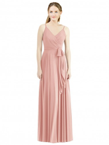 Romantic Full length Long Chiffon Bridesmaid Dress Brisbane