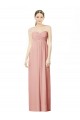 Long Chiffon Sweetheart Bridesmaid Dress with Twist Bodice Brisbane
