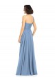One Shoulder Long Chiffon Bridesmaid Dress with Sweetheart Bodice Brisbane