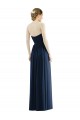 Low Back Draped Strapless Chiffon Formal Bridesmaid Dress  Brisbane