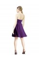 Draped Chiffon Long Sweetheart Cocktail Bridesmaid Dress Brisbane