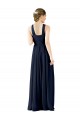 High V-Neck Floor Length Chiffon Bridesmaid Dress Brisbane