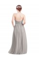 Halter High Neck Long Chiffon Bridesmaid Dress with Open Back Brisbane