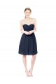 Sweetheart Cocktail Knee Length Chiffon Cocktail Bridesmaid Dress Open Back Brisbane