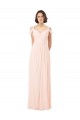 Chiffon Sweetheart Bridesmaid Dress with An Illusion Overlay Brisbane
