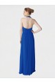 Long Full Length Chiffon Halter Bridesmaid Dress Brisbane