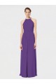 Long Chiffon Spaghetti Strap Halter Bridesmaid Dress Brisbane