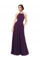 Elegant Chiffon Bridesmaids Dress with Softly Draped Bodice Brisbane