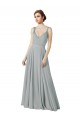 Figure Flattering Chiffon Bridesmaid Dress with Beaded Detail Brisbane