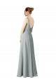 Figure Flattering Chiffon Bridesmaid Dress with Beaded Detail Brisbane