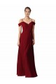Chiffon with Beaded Embroidery Bridesmaid Dress Brisbane