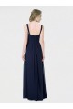 Long Chiffon Bridesmaid Dress with Sweetheart Neckline and Shoulder Straps Brisbane