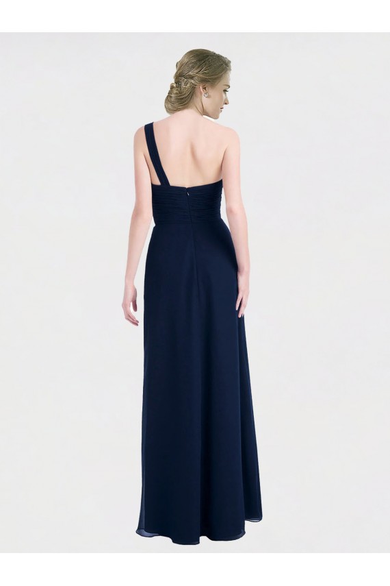 Full Length Long Chiffon Bridesmaid Gown with Sweetheart Neckline Brisbane