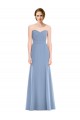 Draped Strapless Sweetheart Trumpet Chiffon Bridesmaid Dress Brisbane