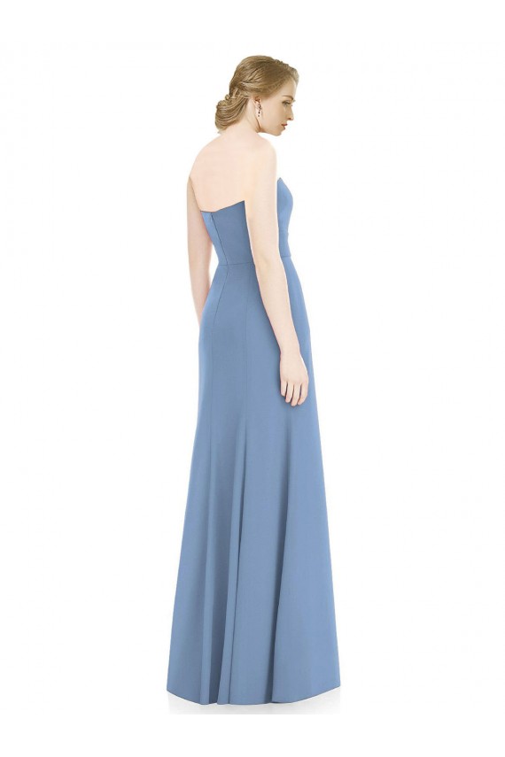 Draped Strapless Sweetheart Trumpet Chiffon Bridesmaid Dress Brisbane