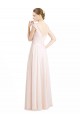 Sweetheart A-Line Chiffon Bridesmaid Dress with Ruched Lace Bodice Brisbane