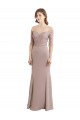 Sweetheart Neckline Long Sleeves Lace Bridesmaid Dress Brisbane