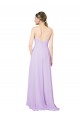 High-Low Chiffon Bridesmaid Dress with Ruffle Detail Brisbane