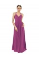 Sassy Chiffon Bridesmaid Dress with Halter Neckline Brisbane