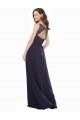 Elegant Chiffon Bridesmaid Dress with V-Neck Lace Bodice Brisbane