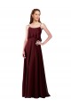 Chiffon Bridesmaids Dress with Spaghetti Straps Brisbane