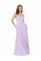 Simple Chiffon Bridesmaid Dress with Pocket Brisbane