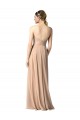 Luxe Chiffon Bridesmaid Dress with Sweetheart Neckline and Shirred Bodice Brisbane