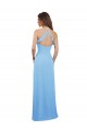 Slim Chiffon Bridesmaid Dress with Ruffled Sweetheart Neckline Brisbane