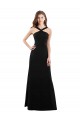 Chiffon A-Line Bridesmaid Dress with Criss Cross Halter Top Brisbane