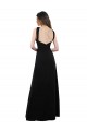 Chiffon A-Line Bridesmaid Dress with Criss Cross Halter Top Brisbane
