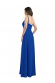 One Shoulder A-Line Chiffon Bridesmaid Dress with Pleated Bodice Brisbane