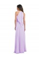Halter Chiffon A-Line Bridesmaid Dress with Flounce Back Brisbane