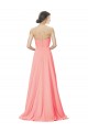 Strapless Chiffon Bridesmaid Dress with Ruched Sweetheart Neckline Brisbane