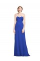 Sweetheart Neckline Chiffon Ruched Bodice Tie Back Bridesmaid Dress Brisbane