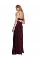 Long Chiffon Bridesmaid Dress with Sweetheart Neckline Brisbane