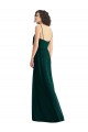 V-Neck Blouson Bodice Chiffon Maxi Bridesmaid Dress Brisbane