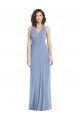 V-Neck Halter Back Straps Chiffon Formal Bridesmaid Dress Brisbane