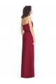 Full Length Lux Chiffon Blouson Bodice Bridesmaid Dress Brisbane