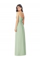 Strapless Sweetheart All-Over Shirring Chiffon Bridesmaid Dress Brisbane
