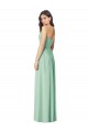 Draped Sweetheart Strapless Long Chiffon Bridesmaid Dress Brisbane
