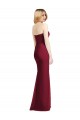 Sweetheart Neckline Lux Chiffon Bridesmaid Dress with Side Slit Brisbane