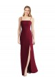 Tie-Back Cutout Trumpet Chiffon Bridesmaid Dress with Front Slit Brisbane