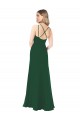 Criss Cross Strappy Chiffon Bridesmaid Dress Brisbane