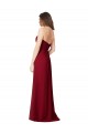 Draped Sweetheart Long Grecian Inspired Chiffon Bridesmaid Dress Brisbane