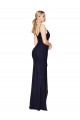 Draped Spaghetti Straps Long Chiffon Mermaid Bridesmaid Dress / Formal Prom Dress Brisbane